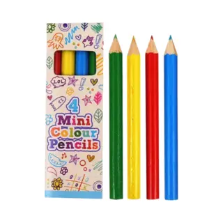 Fun Stationery Mini Colour Pencils – 4 St