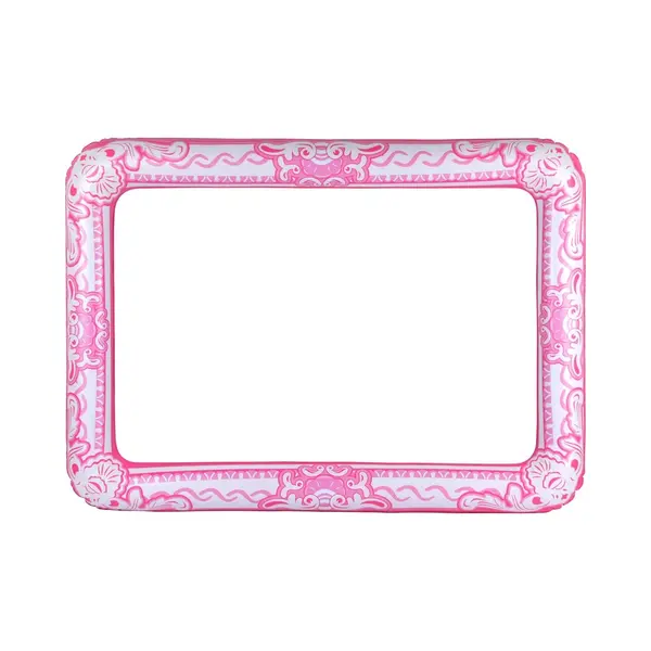 Henbrandt - Roze Opblaasbaar Foto Frame - Fotolijst - Bruiloft Fotoprops - Selfie Frame - Opblaasfiguur - Feestartikelen - 60cm X 80cm - Kleur, Roze thumbnail