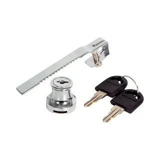 Habistat Sliding Glass Door Lock - 90mm - Vivarium Door Lock With 2 Keys
