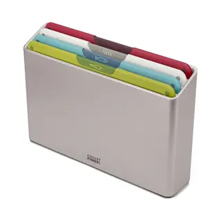 Joseph Joseph Joseph Folio Icon 4 Piece Chopping Board Set - Silver