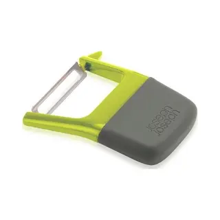 Joseph Joseph Joseph Duo Easy-Grip Straight Potato And Vegetable Kitchen Peeler, Green