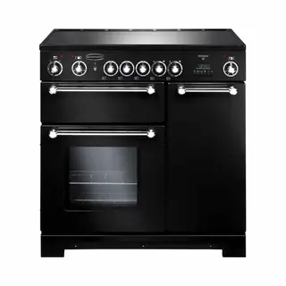 Rangemaster Kitchener 90 Freestanding cooker Electric Ceramic Black