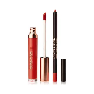 Makeup Revolution Regal Retro Luxe Matt Lip Kit, Pack Of 2