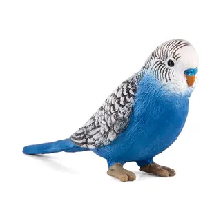 Mojo Fun Mojo Budgerigar Blue Collectible Animal Toy Figure
