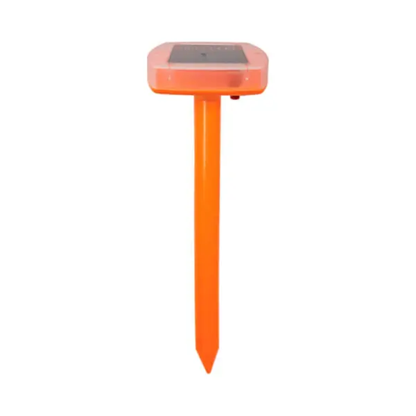 The Big Cheese Hi Vis Mega Sonic Solar Mole Spike - Size, 38 X 12 X 10cm - Orange - Wilko thumbnail