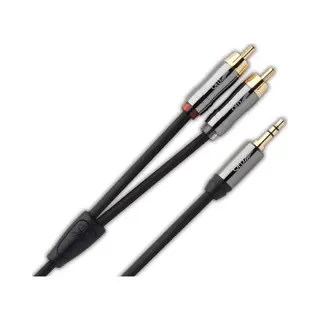 Qed Performance Graphite 3.5mm Jack To Phono Cable 1.5m