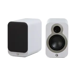 Q Acoustics 3020c Bookshelf Speakers Pair Satin White