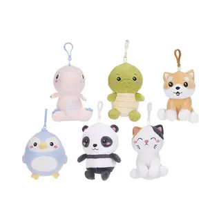 Kawaii Kuties 12cm Bag Clip Soft Toy (Styles Vary)