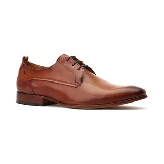 Base London Men's Gambino Lace Up Derby Shoe In Tan | Size, 9