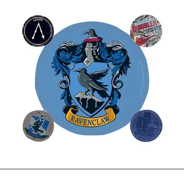 Harry Potter Ravenclaw Stickers - Officiële Merchandise Vinyl Sticker Set thumbnail