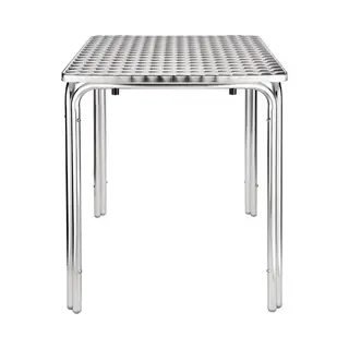 Bolero Vierkante Rvs Bistrotafel 60cm