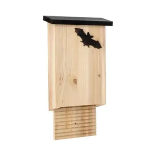 Wildlife - Cj Fledermauskasten Glamis Natur/schwarz Lxbxh 17x6, 1x31, 2 Cm Vogelhäuser