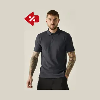 Regatta Men´s Classic Polo 65/35 RG143 - Seal Grey (Solid) - 4XL