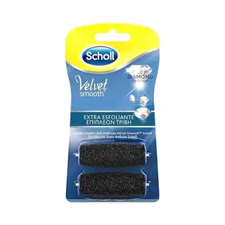 Dr. Scholl's Scholl Velvet Express Pedi Extra Hard Skin Remover Replacement Rollers