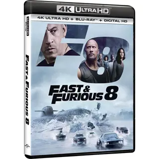 Warner Home Video Fast & Furious 8 (4K Ultra Hd Blu-ray)