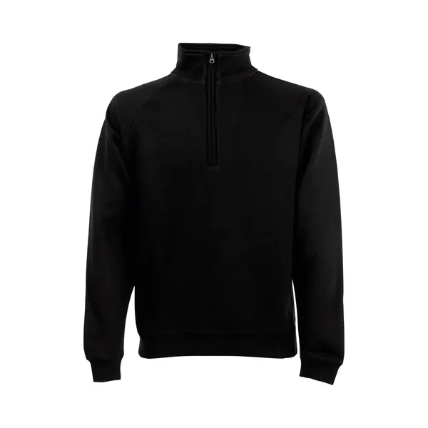 Fruit Of The Loom Ss108m Sweatshirt Voor Heren (1 Stuk), Zwart., M thumbnail
