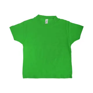 Sol'S Imperial Heavy Cotton Short Sleeve T-Shirt In Green | Size, 8 Years