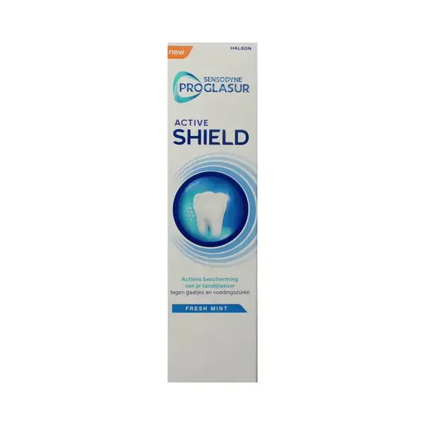 Sensodyne Tandpasta ProGlasur Active Shield Fresh Mint 75 Ml thumbnail
