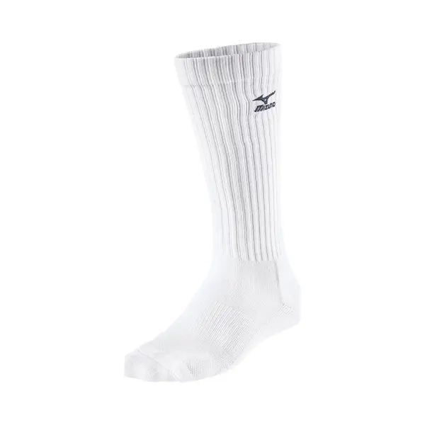 Mizuno, Unisex, Sportsokken, Volleybalsokken Lang (35 - 37), Wit thumbnail