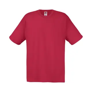 Fruit Of The Loom Men's Original T-Shirt In Red | Size, Small
