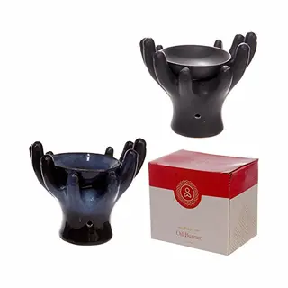 Puckator Open Hands Ceramic Oil Burner