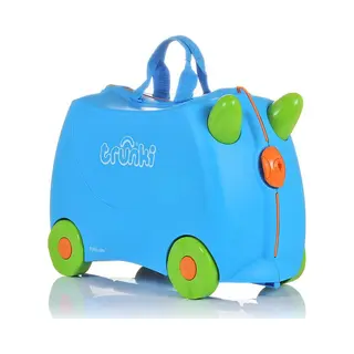 Trunki Terrance Trolley Harde schaal Blauw 18 l Kunststof