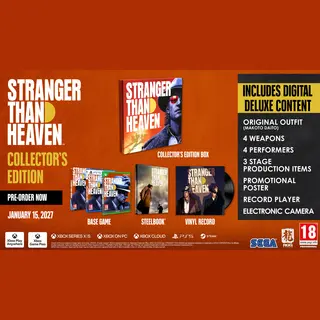 Sega Stranger Than Heaven Collector's Edition
