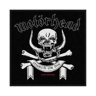 Rock Off Motörhead - March Or Die - Patch