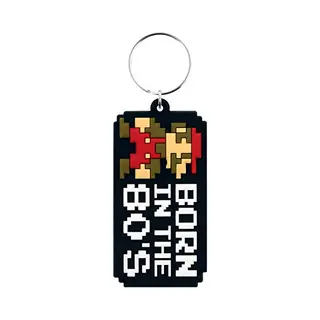 Pyramid International RK38704C Rubber Keychain, Multi-Colour, 4 X 6 X 1.3 Cm