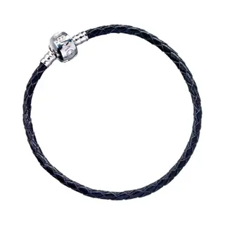 The Carat Shop - Harry Potter Lederen Armband Voor Bedels- Maat L - 18cm