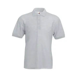 Fruit Of The Loom Heren 65/35 Pique Poloshirt Korte Mouwen (Heather Grijs)