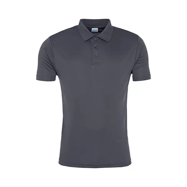Just Cool - Cool Smooth Polo - Charcoal (Solid) Maat Xl thumbnail