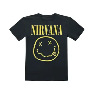 Nirvana Kids - Logo T-Shirt Schwarz In 98/104