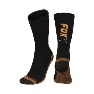 Fox Thermolite Long Socks Black & Orange Thermosokken 40-43