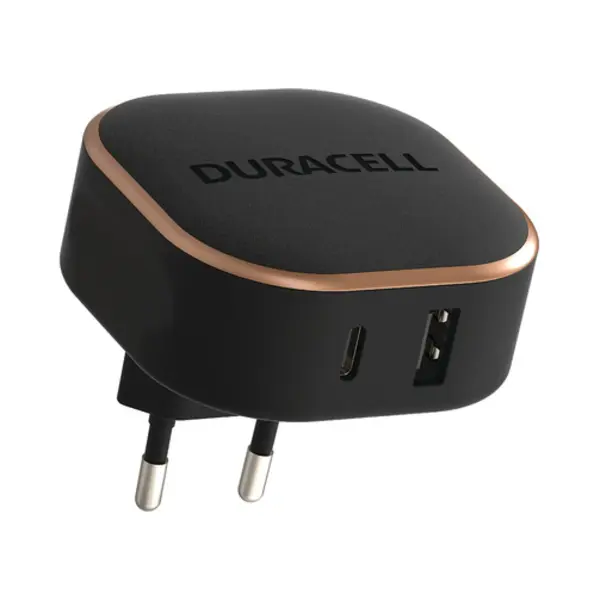 Duracell DRACUSB20-Eu oplader voor mobiele apparatuur Zwart thumbnail
