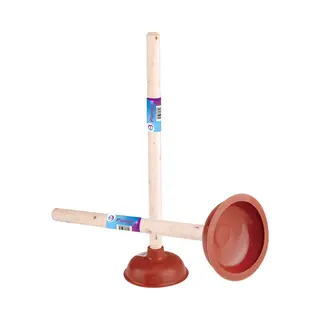 Did 50cm Heavy-Duty Wooden Handle Plunger – Durable Rubber Suction Cup For Powerful Drain Unclogging