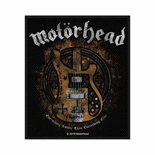 Razamataz Motorhead - Lemmy's Bass Patch - Zwart