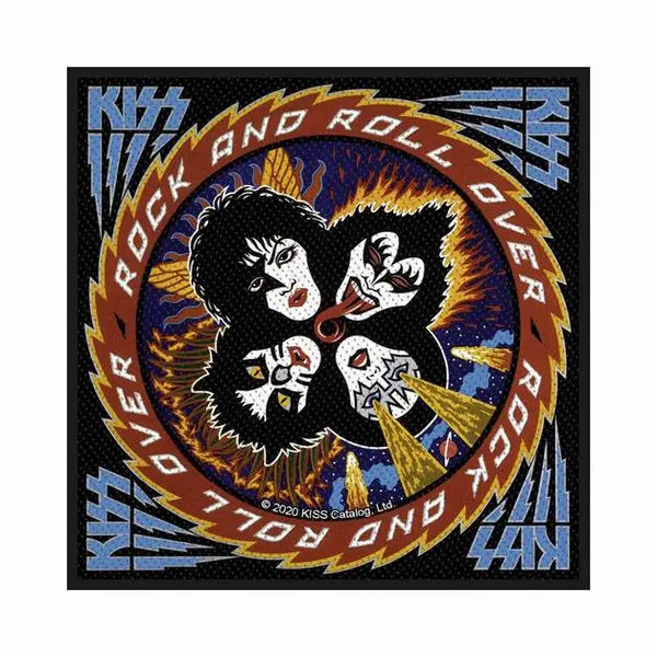 Kiss Rock & Roll Over Patch Multicolour thumbnail