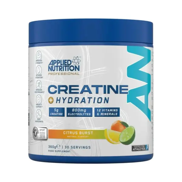 Applied Nutrition Creatine + Hydration - 30 Servings - Citrus Twist thumbnail