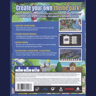 Atari Rollercoaster Tycoon Adventures - Deluxe PS4