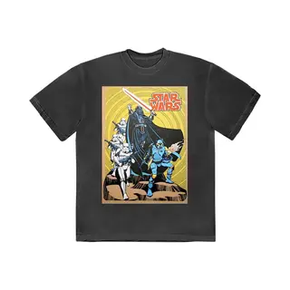 Star Wars Vader Command Scene T Shirt In Black