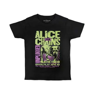 Rock Off Alice In Chains - Unplugged Dog Heren T-shirt - M - Zwart