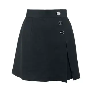 Hell Bunny - Gothic Shorts - Cooper Skorts - Xs Tot Xxl - Voor Vrouwen - Zwart