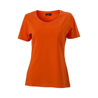 James & Nicholson James And Nicholson Dames/dames Basic T-Shirt (Donker Oranje)