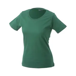James & Nicholson James And Nicholson Dames/dames Basic T-Shirt (Donkergroen)