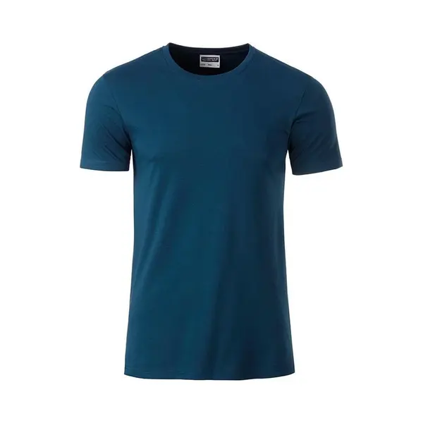 James & Nicholson James And Nicholson - Heren Standaard T-Shirt (Petrol Blauw) thumbnail