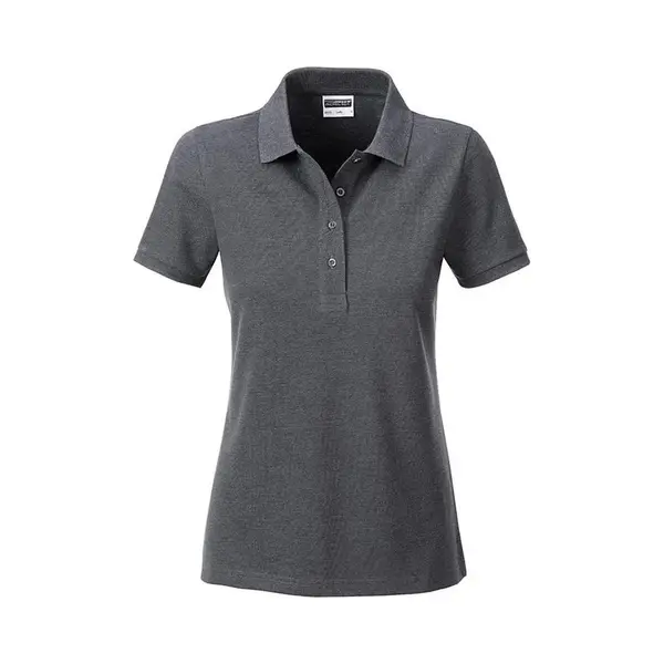 James & Nicholson James And Nicholson Vrouwen/dames Basic Polo (Zwarte Heide) thumbnail