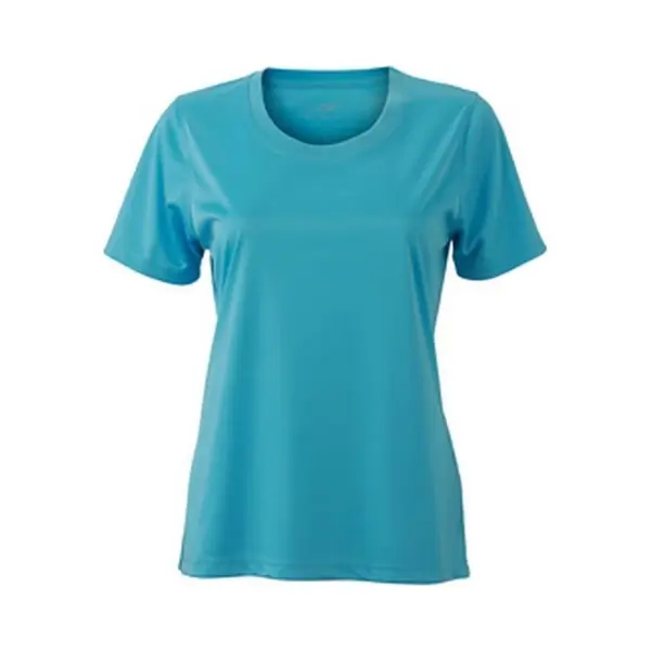 James & Nicholson James And Nicholson Vrouwen/dames Actieve Tee (Pacifisch Blauw) thumbnail