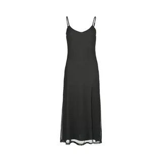 Banned Alternative Araxiel Mesh Dress Langes Kleid Schwarz In Xs
