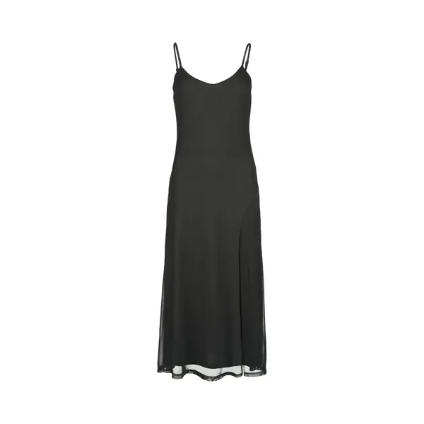 Banned Araxiel Mesh Dress Maxi Dress Black thumbnail